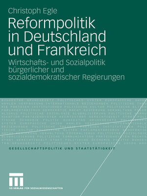 cover image of Reformpolitik in Deutschland und Frankreich